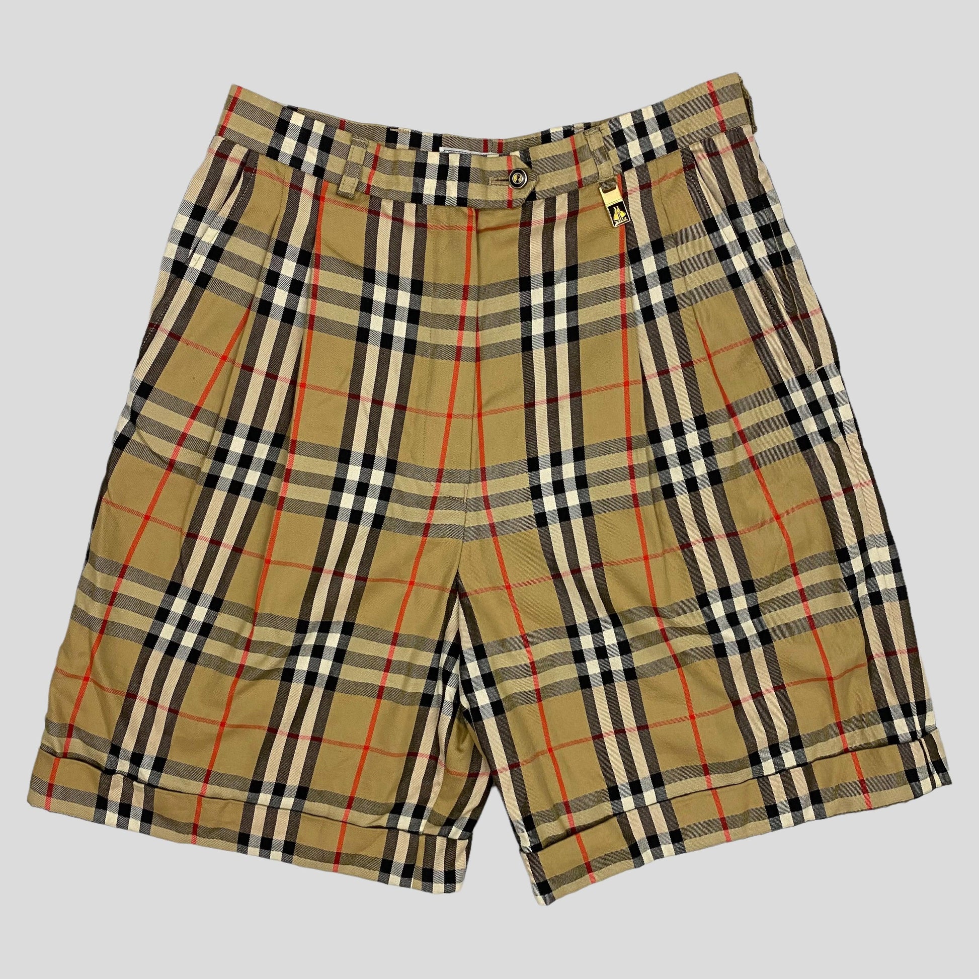 Burberrys 1980’s Nova Check Shorts - W30 / 12 - Known Source