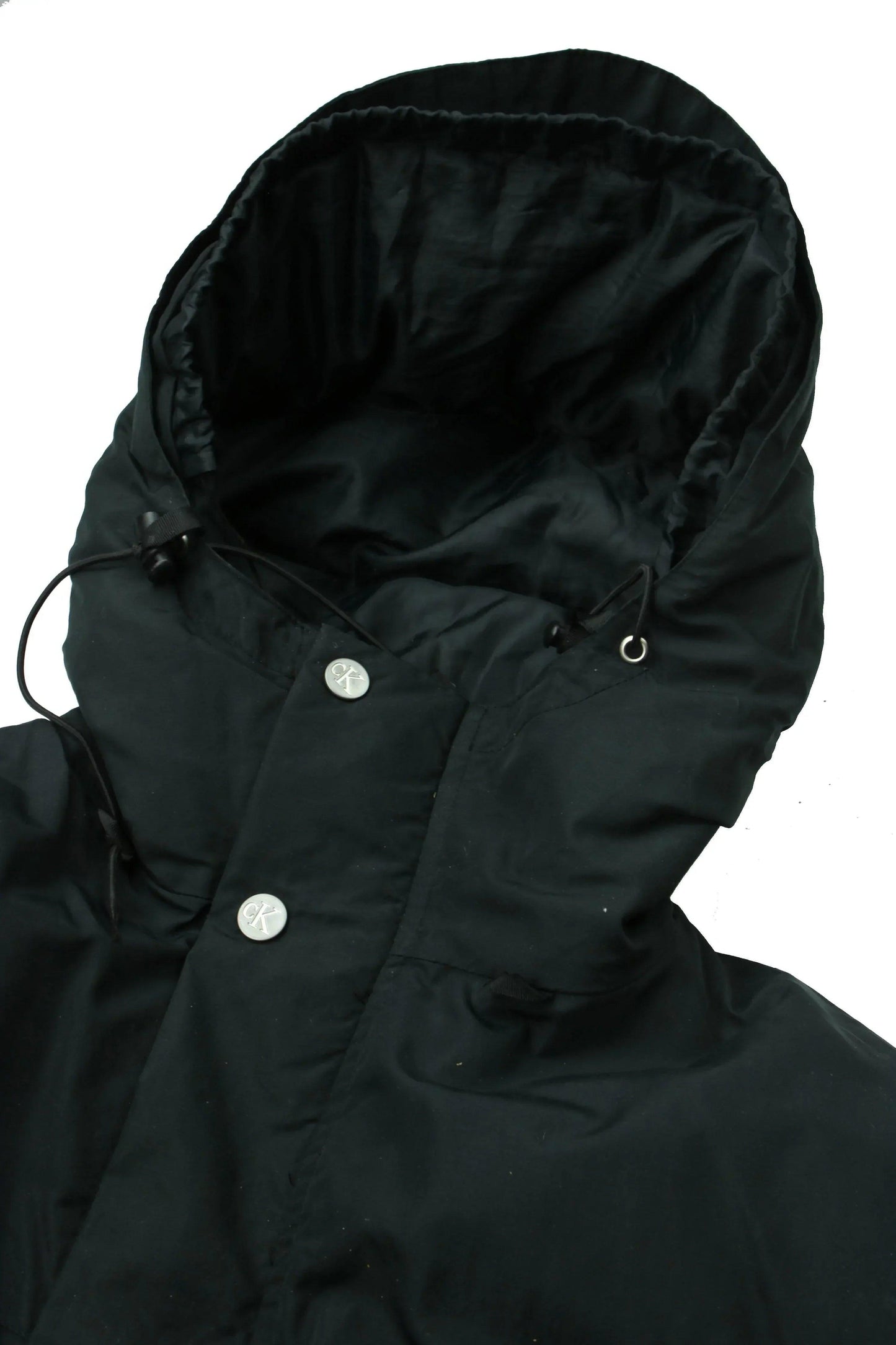 CALVIN KLEIN 90S HOODED PUFFA JACKET (XXL) (L) - Known Source