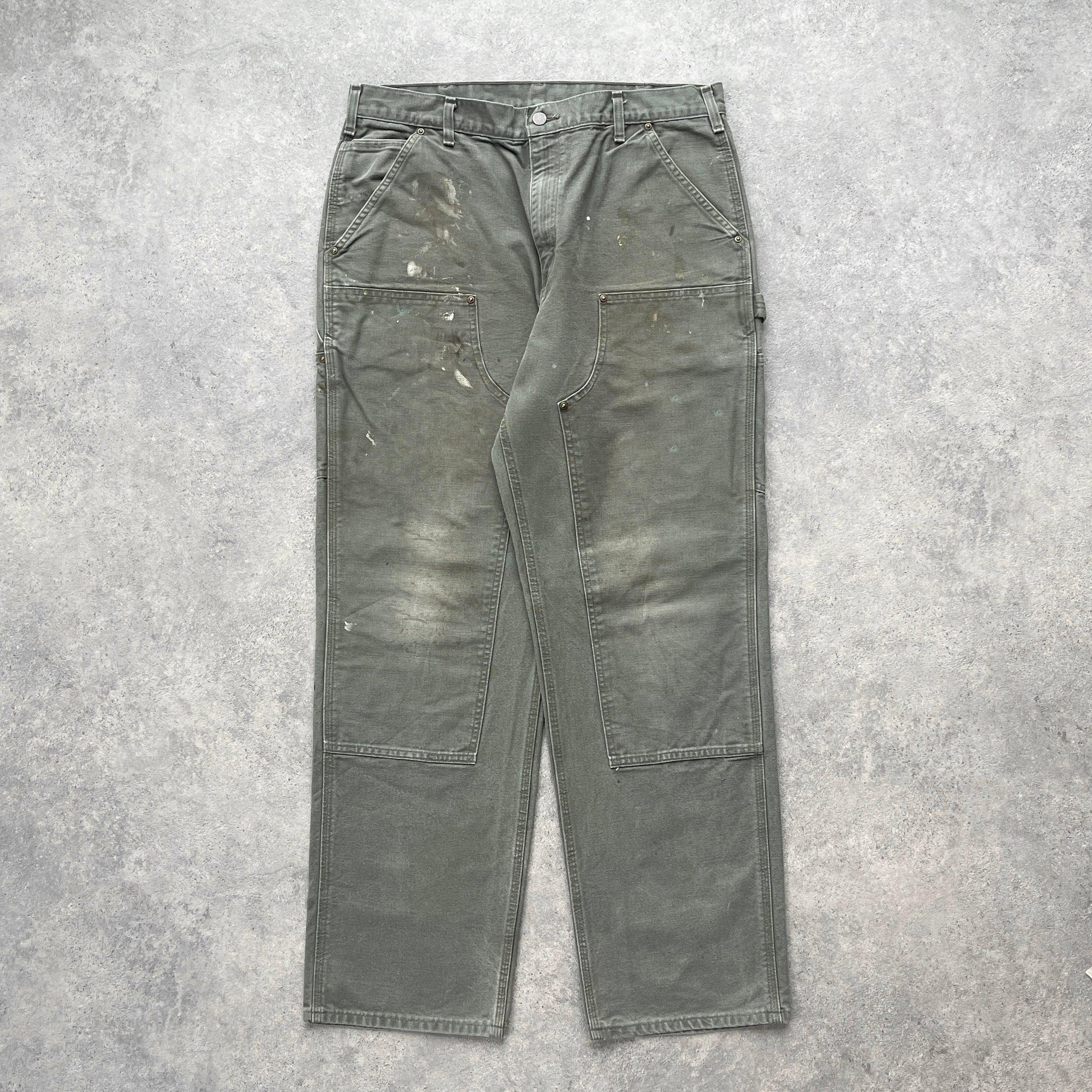 Carhartt 1990s double knee wide leg carpenter pants (36”x 32”) - Known Source