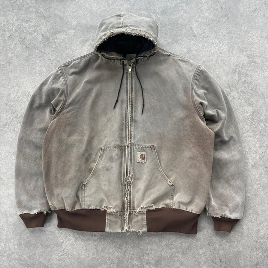 Carhartt 1999 heavyweight distressed Active jacket (XXL) - Known Source