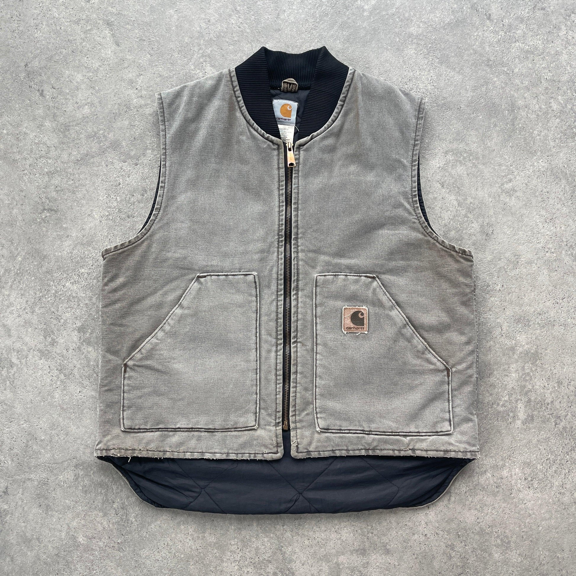 Carhartt 2000 heavyweight quilted vest jacket (L) - Known Source