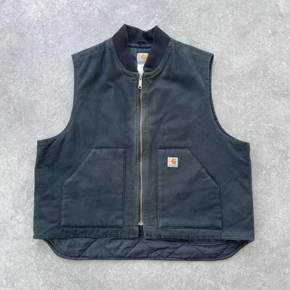 Carhartt 2010 heavyweight quilted vest jacket (XXL) - Known Source