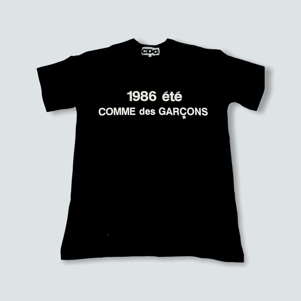 CDG ‘1986 COMME des GARCONS Tee TSHIRT (L) - Known Source