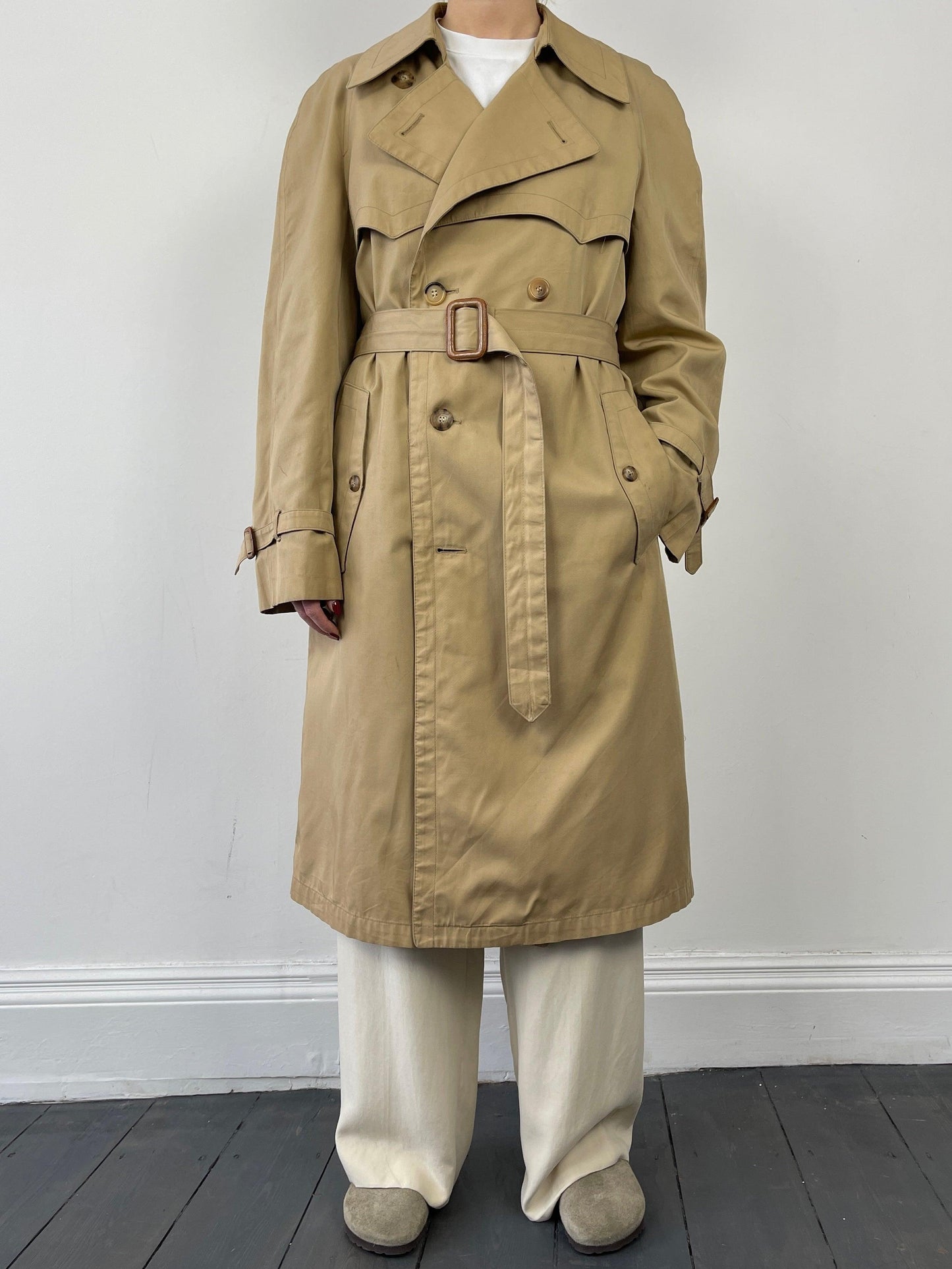 Christian Dior Double Breasted Cotton Trench Coat - Known Source