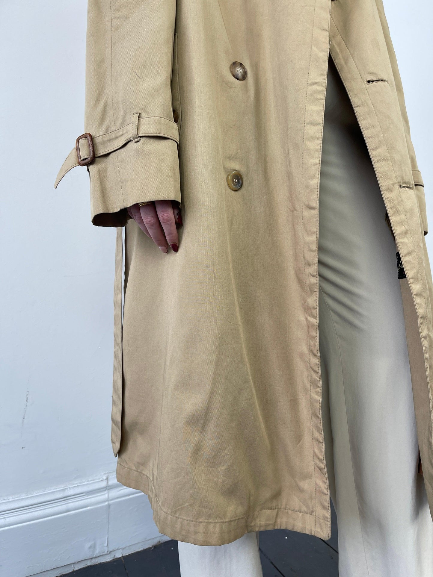 Christian Dior Double Breasted Cotton Trench Coat - Known Source