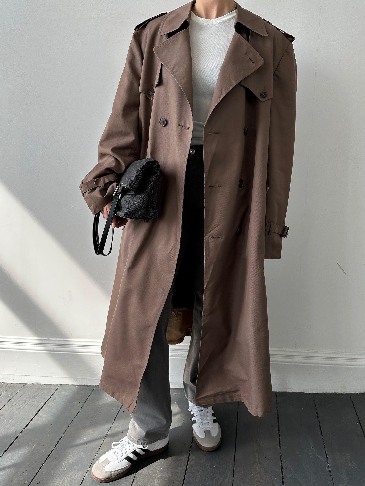 Christian Dior Monsieur Belted Cotton Trench Coat - L/XL - Known Source