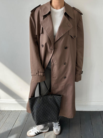 Christian Dior Monsieur Belted Cotton Trench Coat - L/XL - Known Source