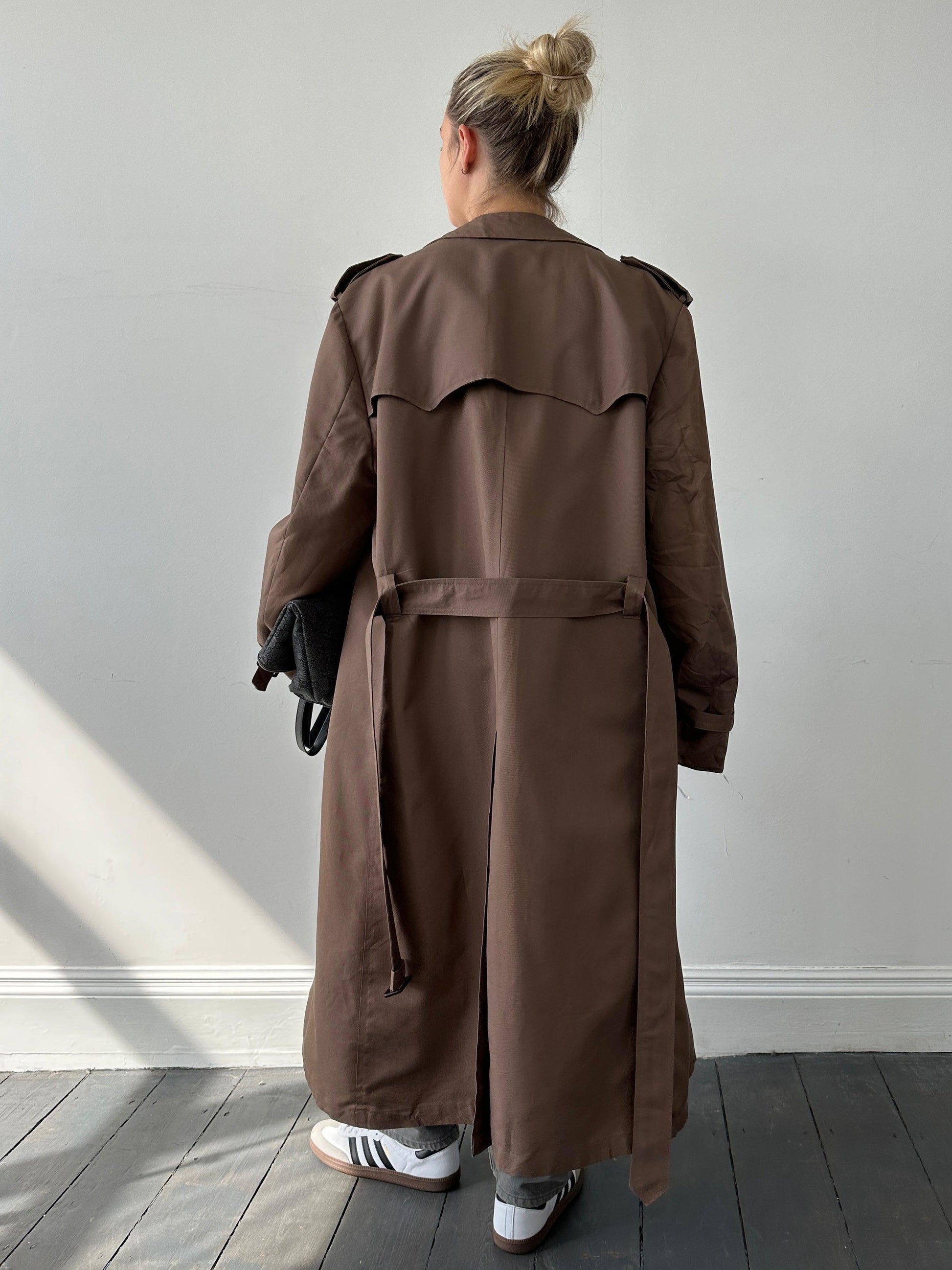 Christian Dior Monsieur Belted Cotton Trench Coat - L/XL - Known Source