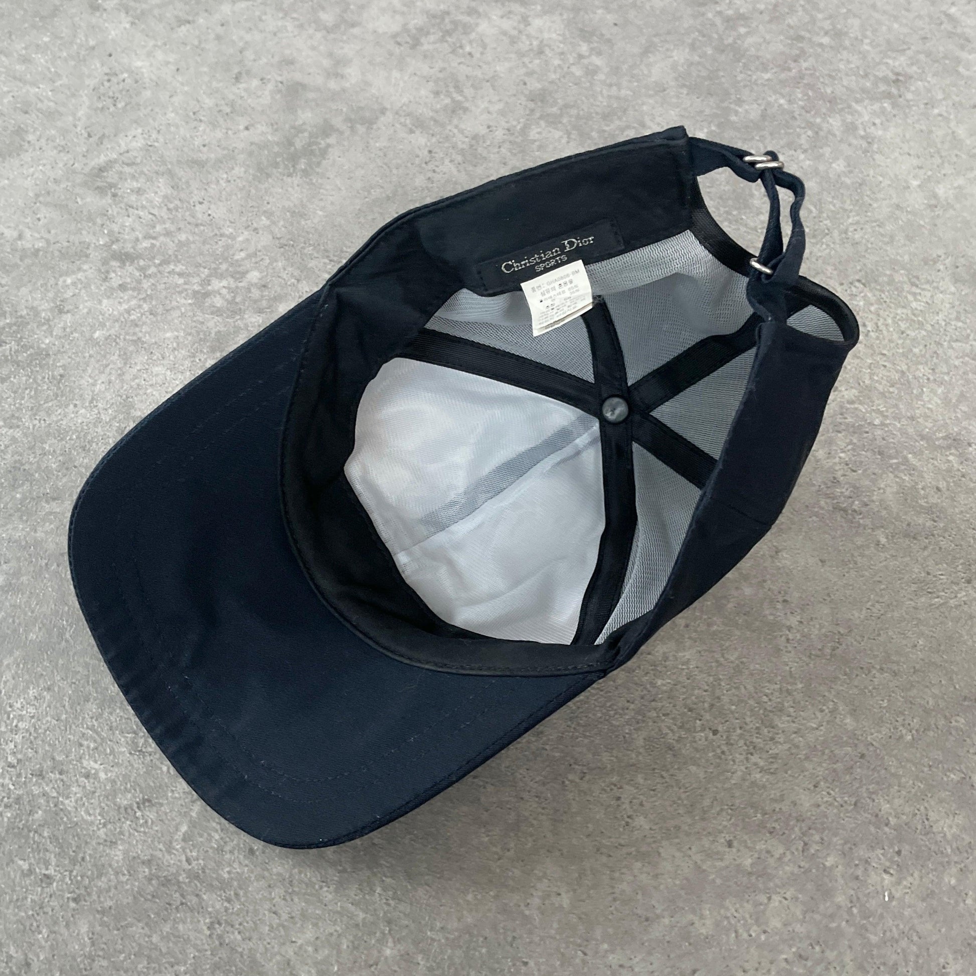 Christian Dior Sports 1997 embroidered cap - Known Source