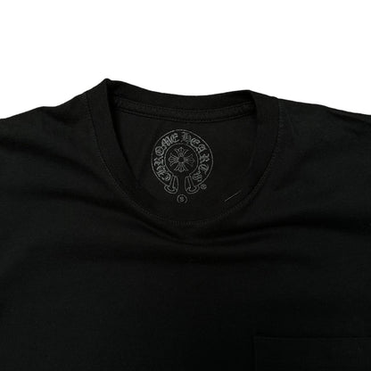 Chrome Hearts Back Cross Pocket Long T-shirt CH Plus Scroll Label - Known Source