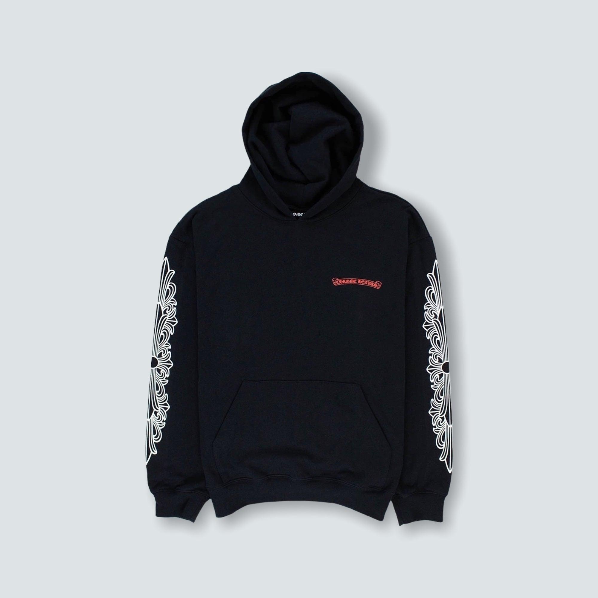 Chrome selling hearts hoodie M/L