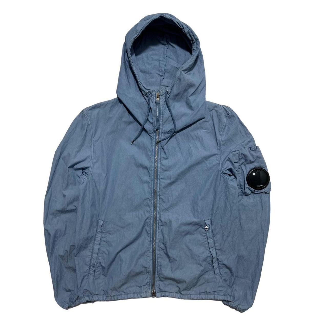 CP Company Baby Blue Big Arm Lens Canvas Jacket - Known Source