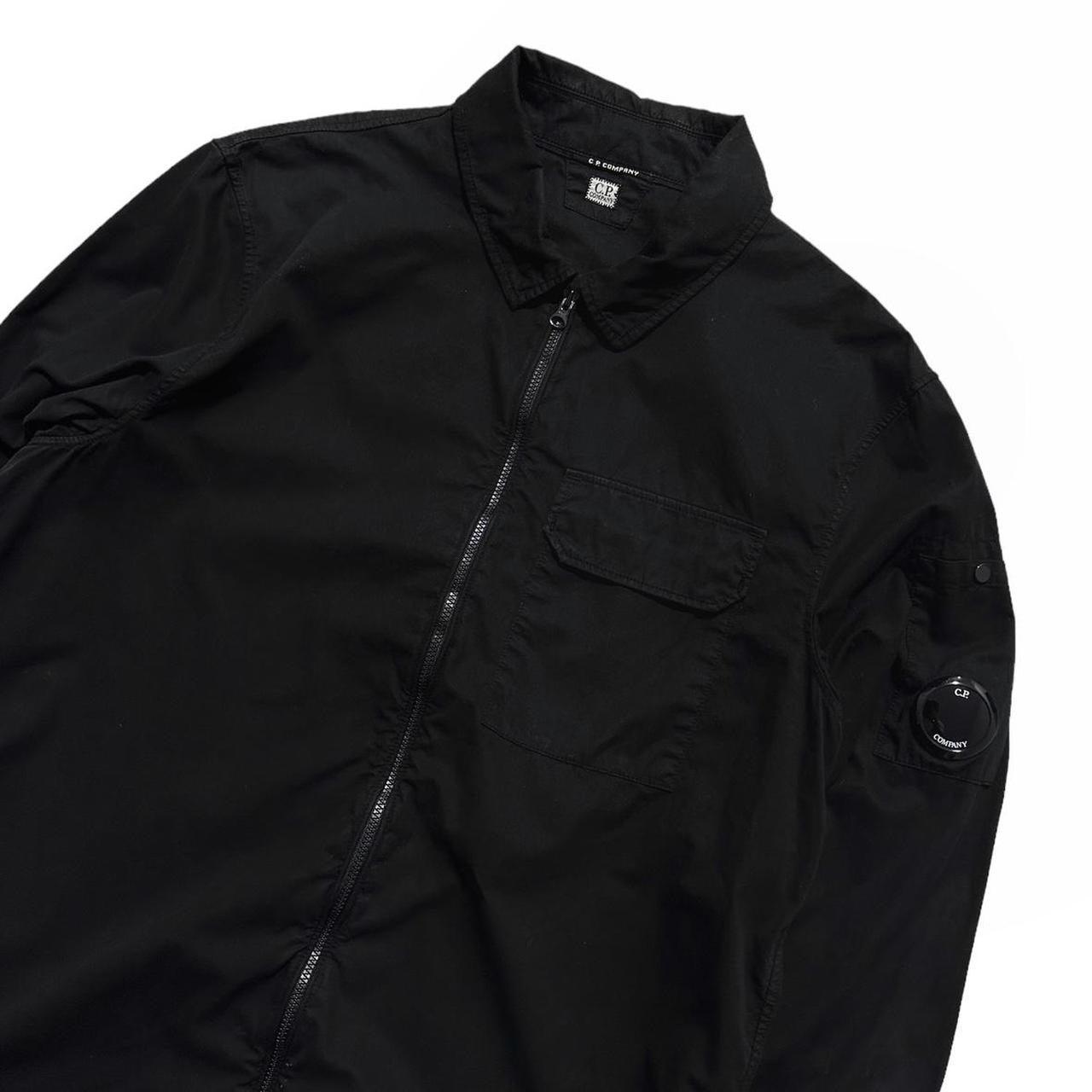 CP Company Black Arm Lens Overshirt - Known Source