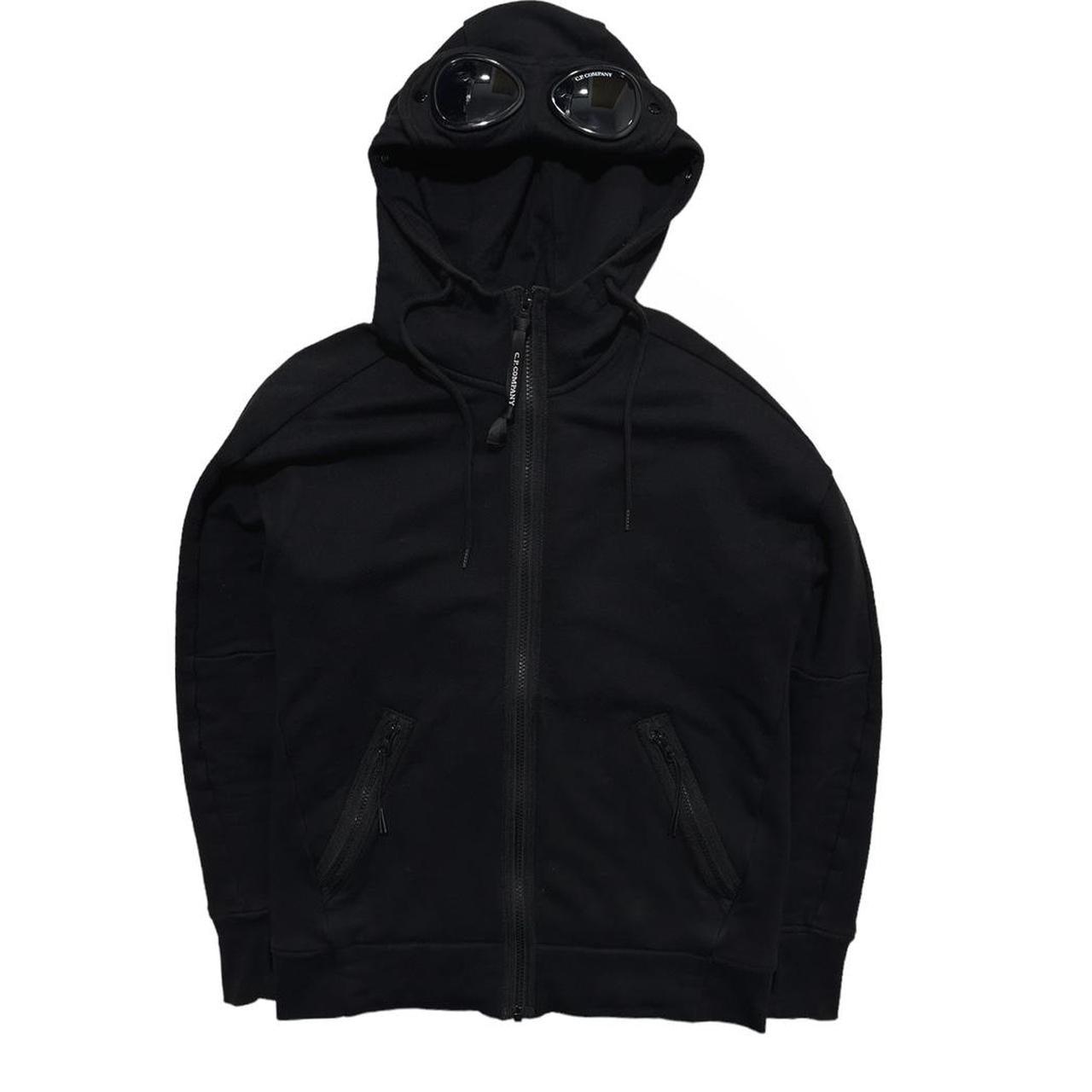 CP Company Black Goggle Hoodie - Known Source