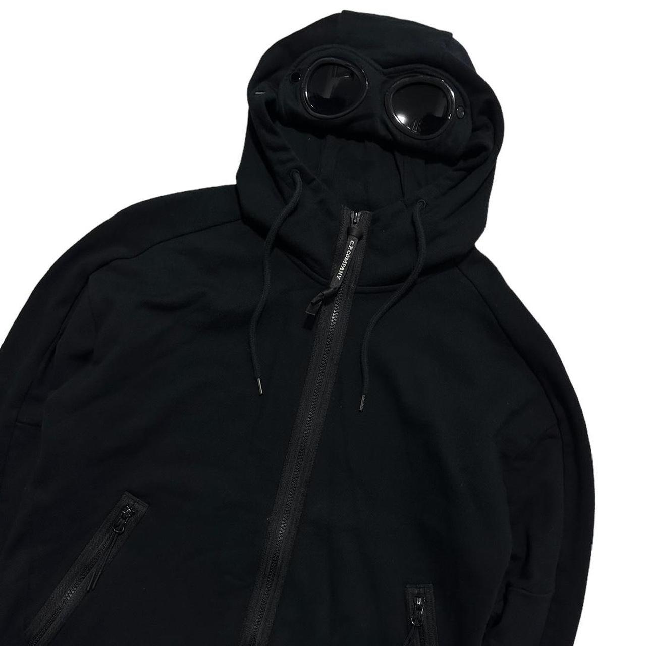 CP Company Black Goggle Hoodie - Known Source