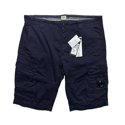 CP Company Blue Canvas Shorts - Known Source