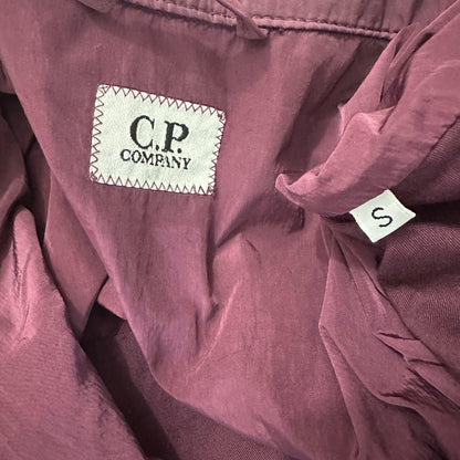 CP Company Chrome Nylon Zip Up Overshirt - Known Source