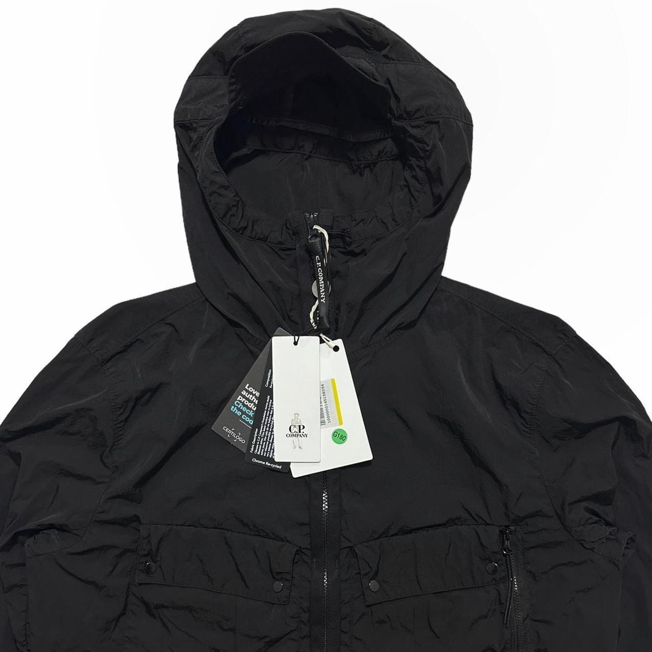 CP Company Chrome-R Black Double Pocket Jacket - Known Source