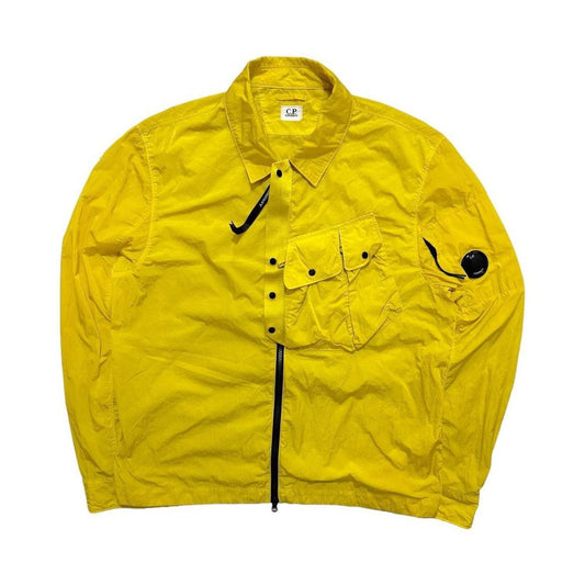 CP Company Chrome-R Yellow Overshirt - Known Source