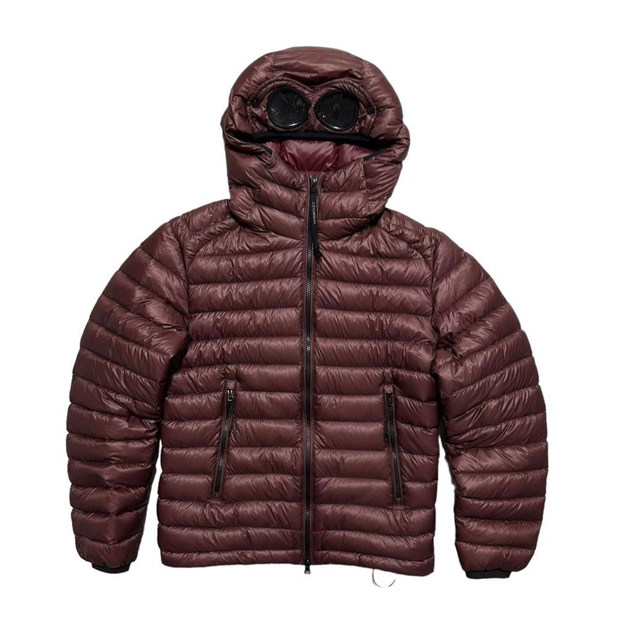 CP Company D.D. Shell Maroon Down Goggle Jacket - Known Source
