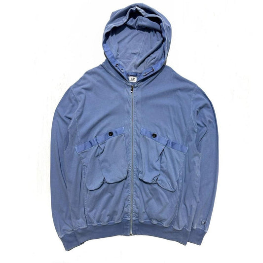 CP Company Double Pocket Zip Up Hoodie - Known Source
