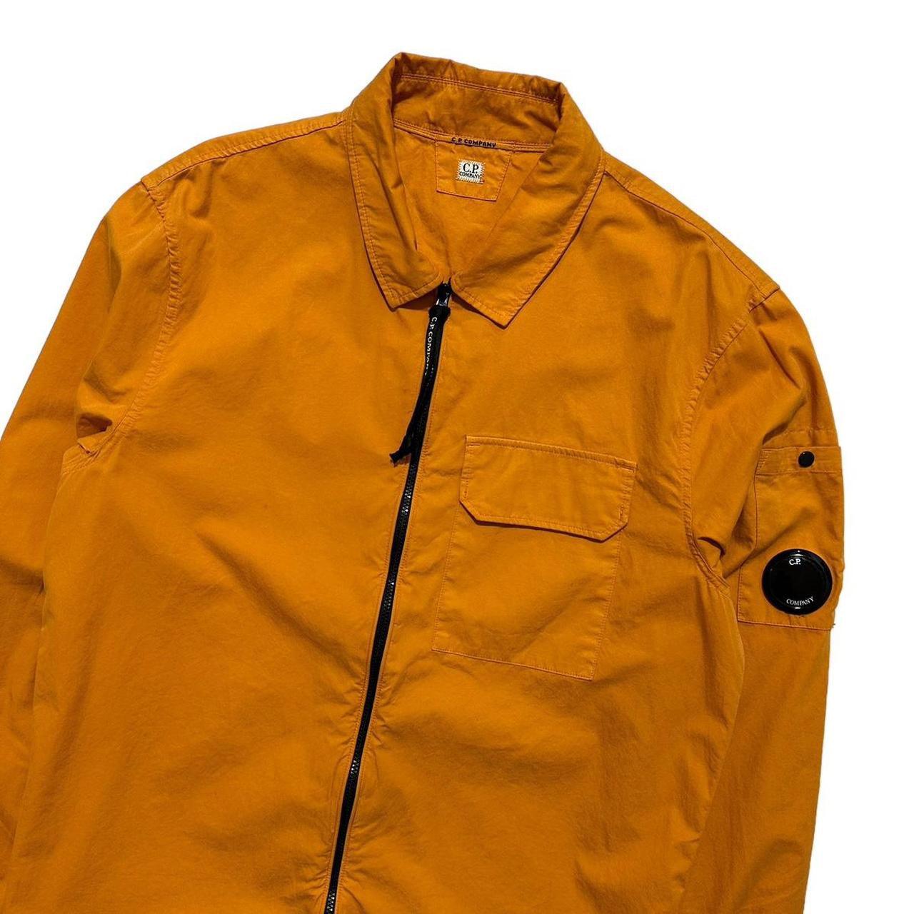 CP Company Orange Canvas Overshirt - Known Source