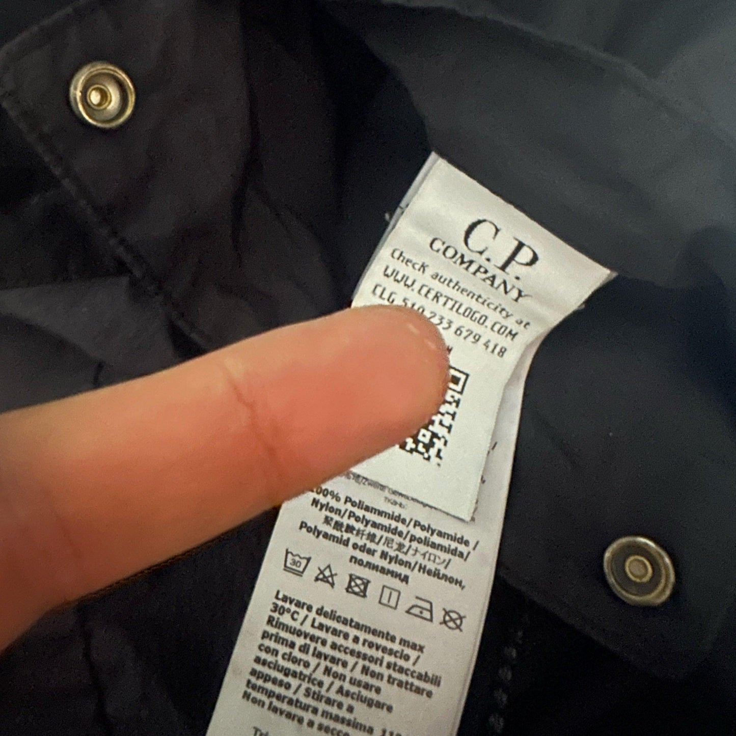 CP Company Pullover Nylon 1/4 Zip Jacket - Known Source