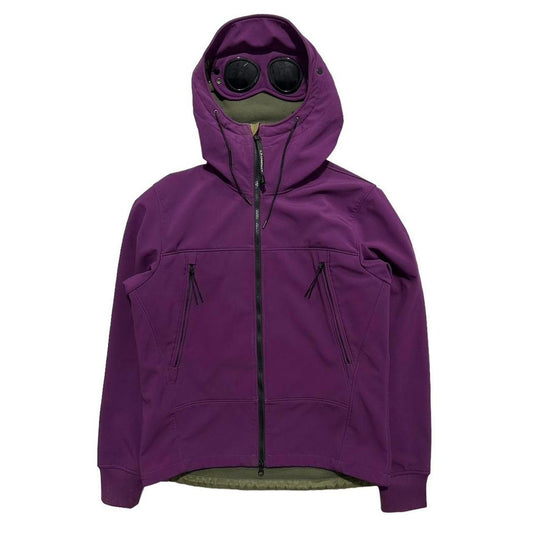 CP Company Purple Soft Shell Goggle Jacket - Known Source