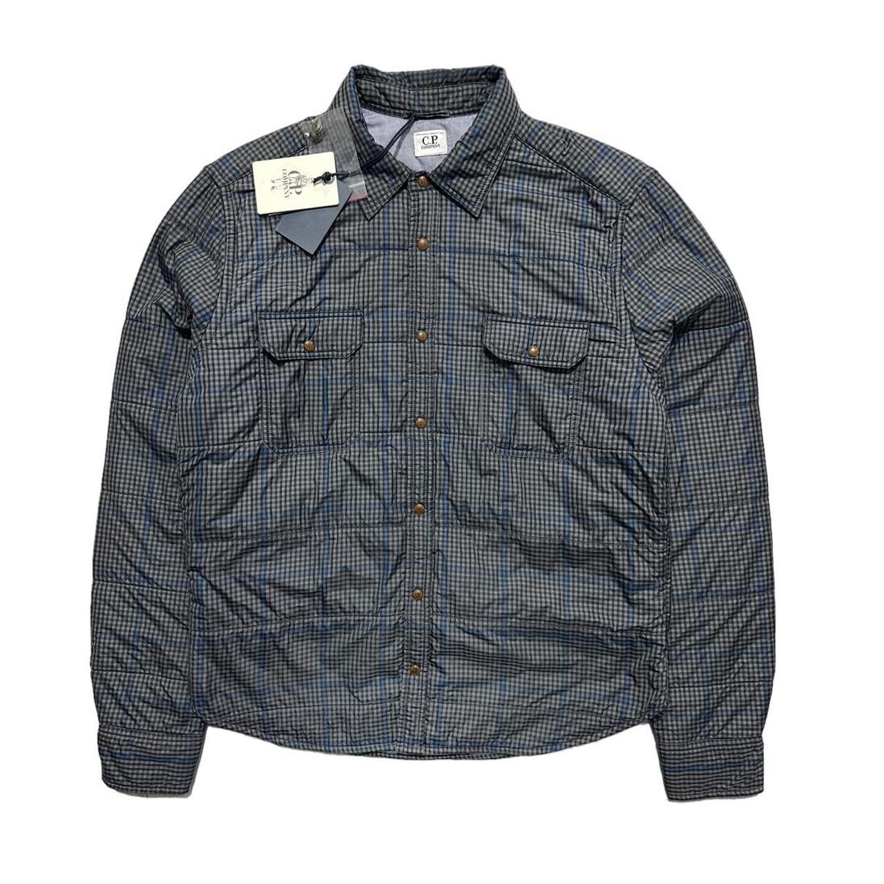 CP Company Quilted Padded Plaid Overshirt - Known Source