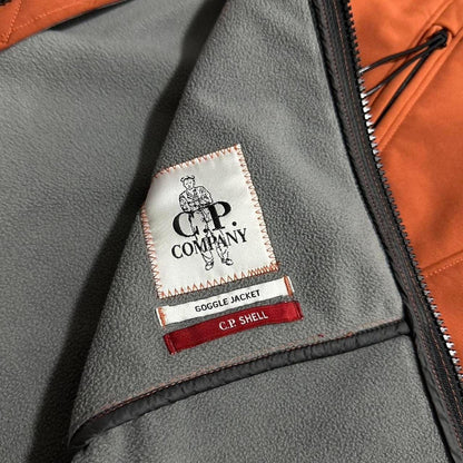 CP Company Rust Soft Shell Goggle Jacket - Known Source