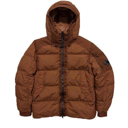 CP Company Taylon L Rust Down Jacket - Known Source