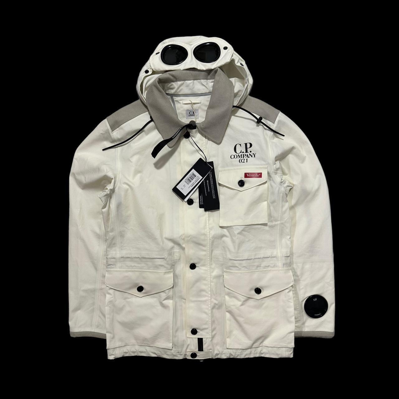 CP Company Ventile La Mille Goggle Jacket with Watch viewer Lens - Known Source