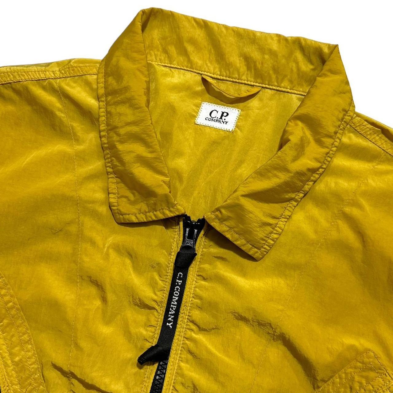 CP Company Yellow Nylon Chrome Overshirt - Known Source