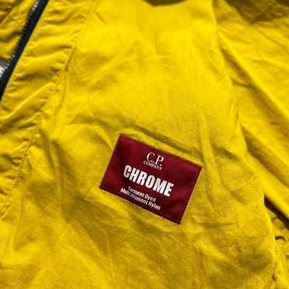 CP Company Yellow Nylon Chrome Overshirt - Known Source