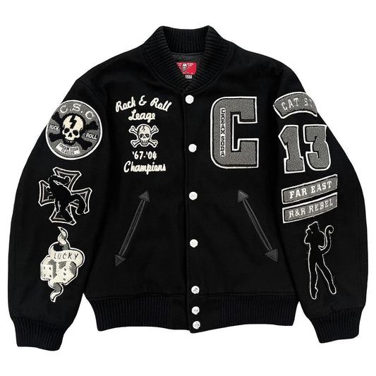 Cream Soda Varsity Jacket - Known Source