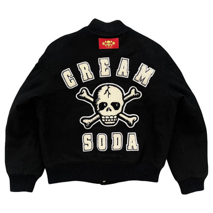 Cream Soda Varsity Jacket - Known Source