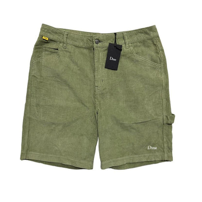 Dime Corduroy Green Shorts - Known Source