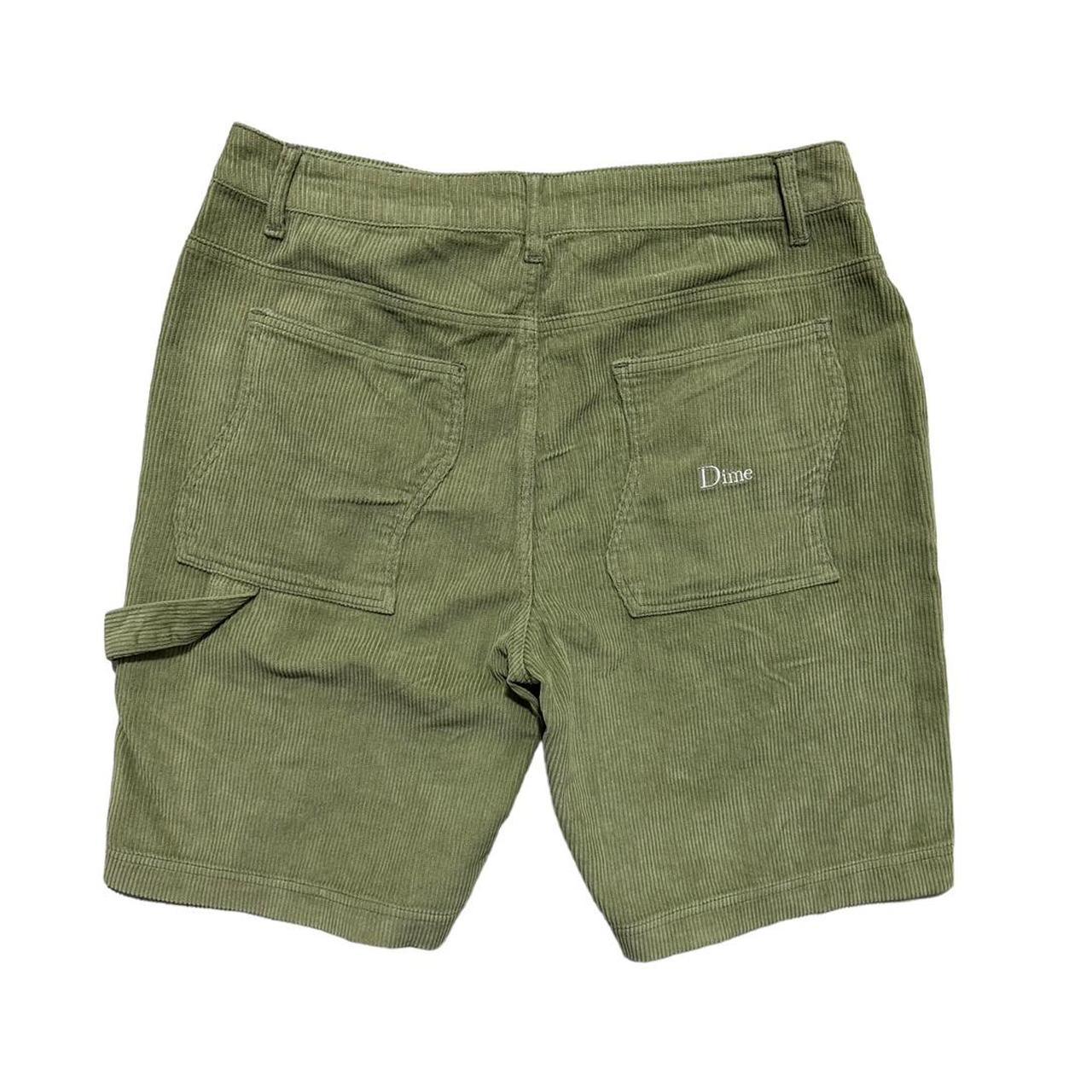 Dime Corduroy Green Shorts - Known Source