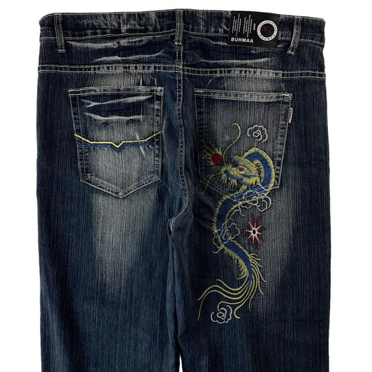 Dragon Japanese denim jeans trousers W37 - Known Source