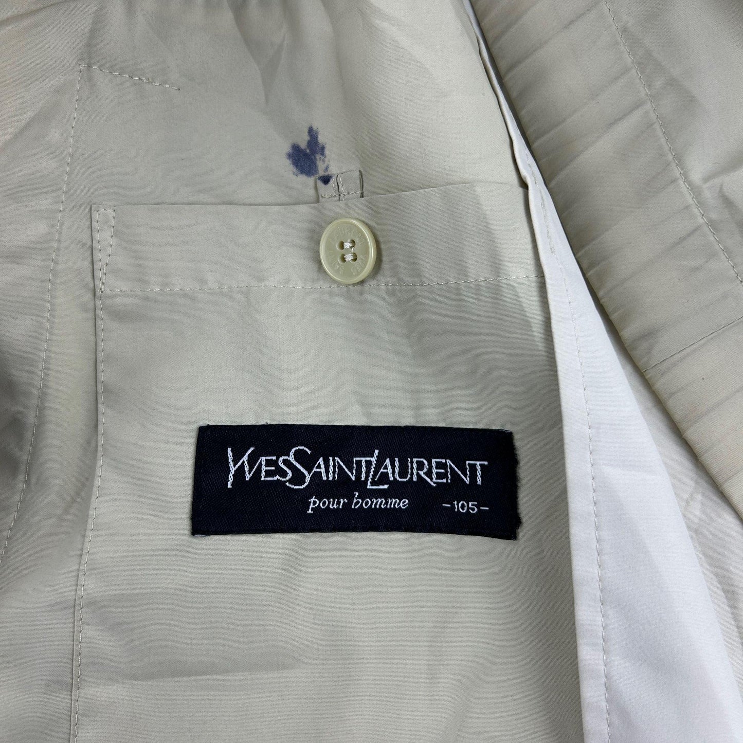 Vintage Yves Saint Laurent Harrington Jacket Size 105 - Known Source