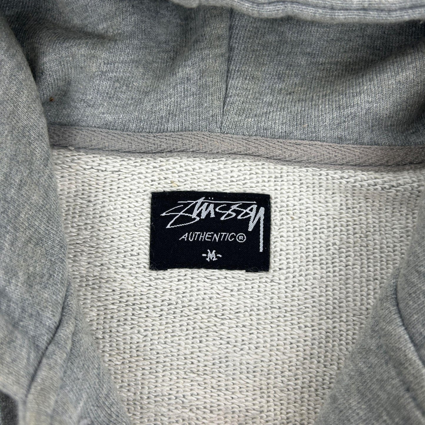 Vintage Stussy Varsity Style Hoodie Size M - Known Source