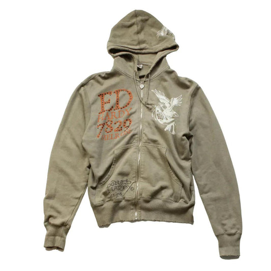 ED HARDY AMERICAN EAGLE HOODY (M) - Known Source