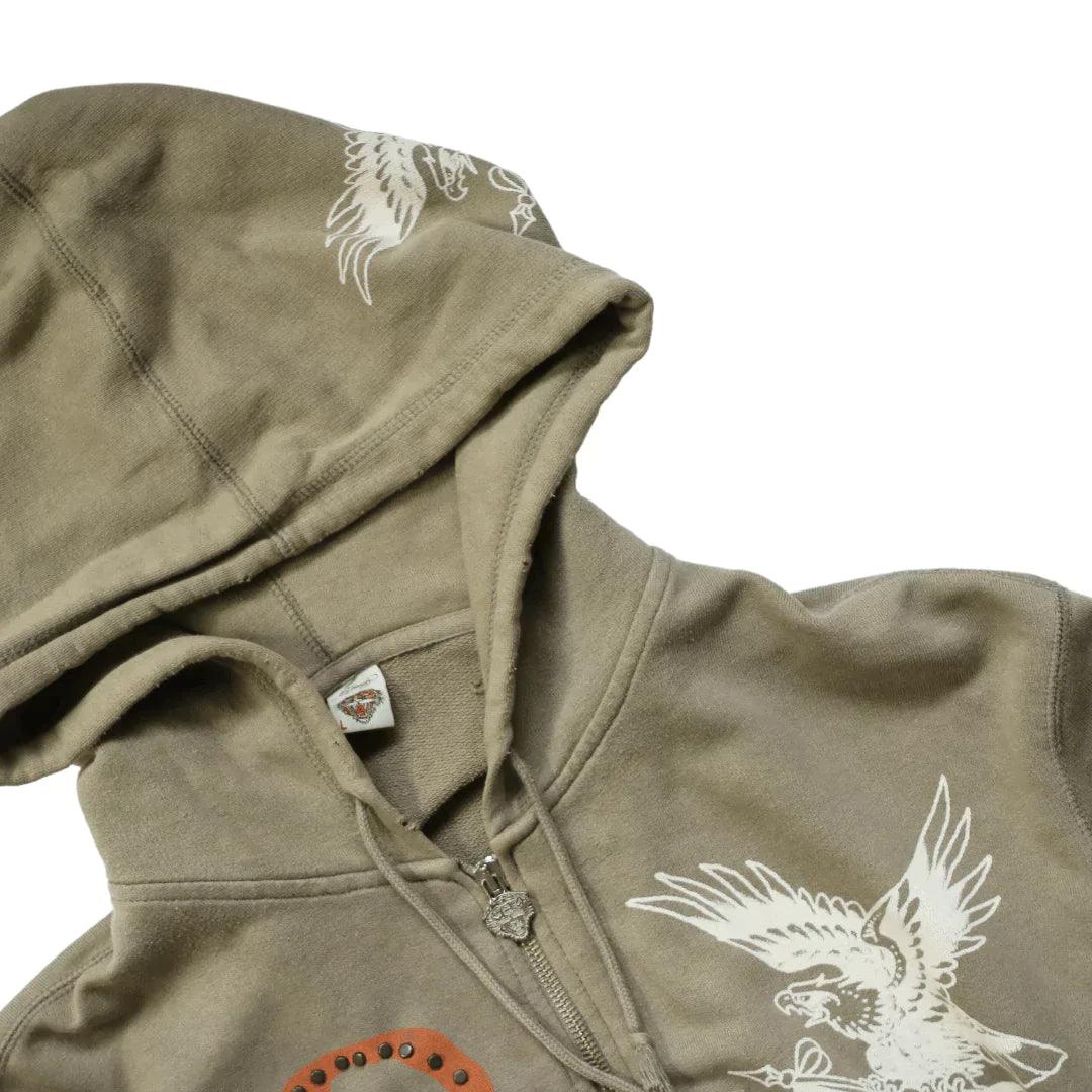 ED HARDY AMERICAN EAGLE HOODY (M) - Known Source