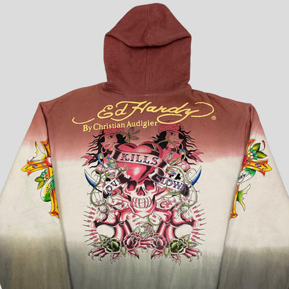 Ed Hardy by Christian Audigier Ombré Hoodie - XL - Known Source