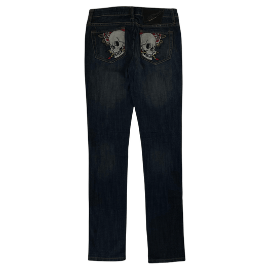 Ed hardy denim jeans trousers W28 - Known Source