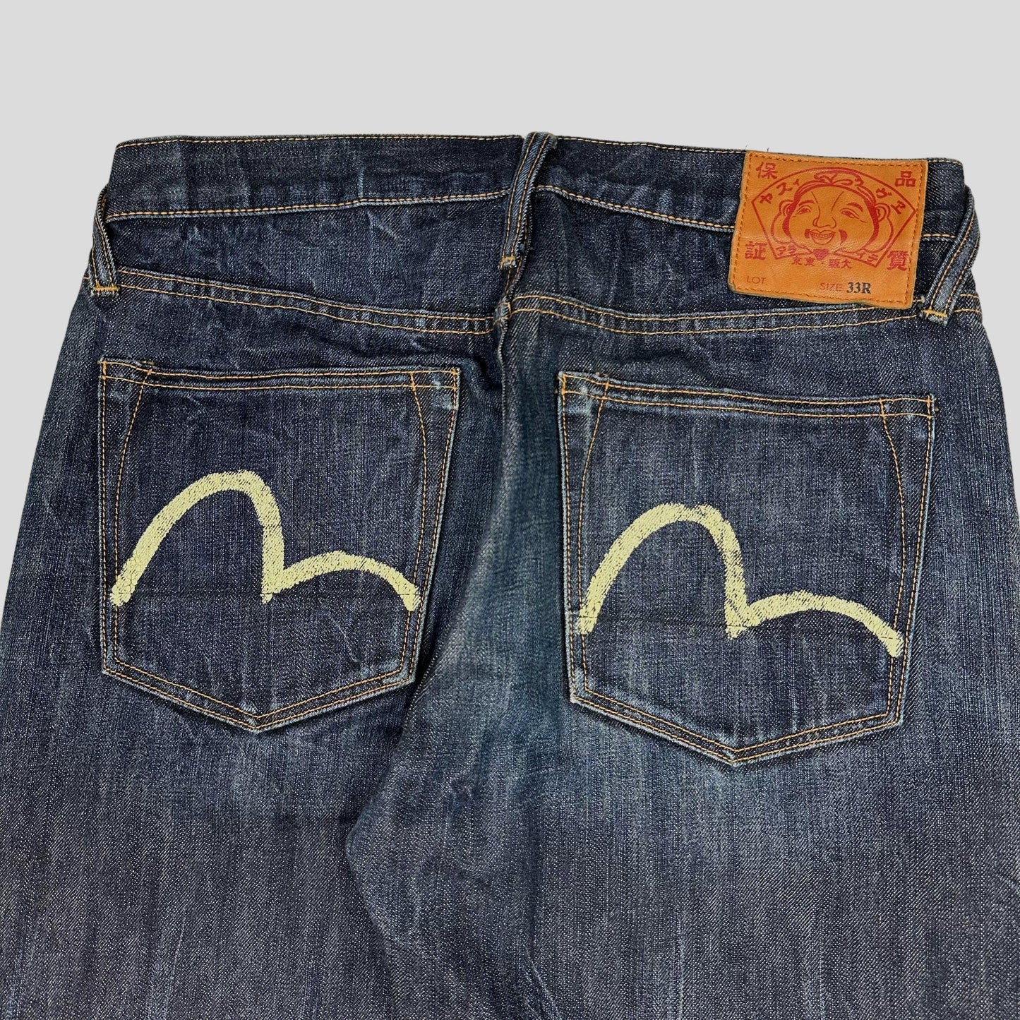 Evisu 00’s Gull Selvedge Denim Jeans - 33 - Known Source
