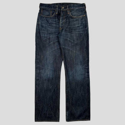 Evisu 00’s Gull Selvedge Denim Jeans - 33 - Known Source