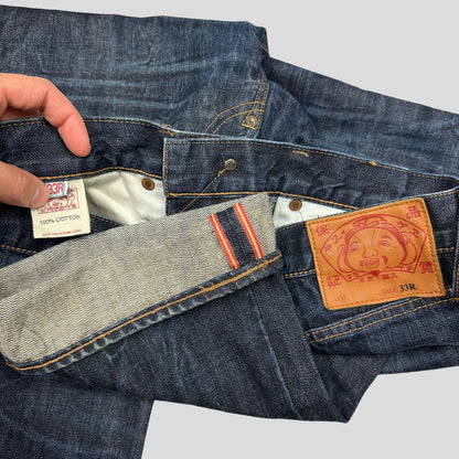 Evisu 00’s Gull Selvedge Denim Jeans - 33 - Known Source