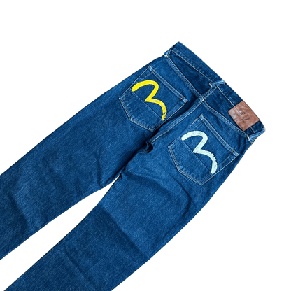 EVISU Bottom 2001/ no.2/ Gull/ Denim jeans - Known Source