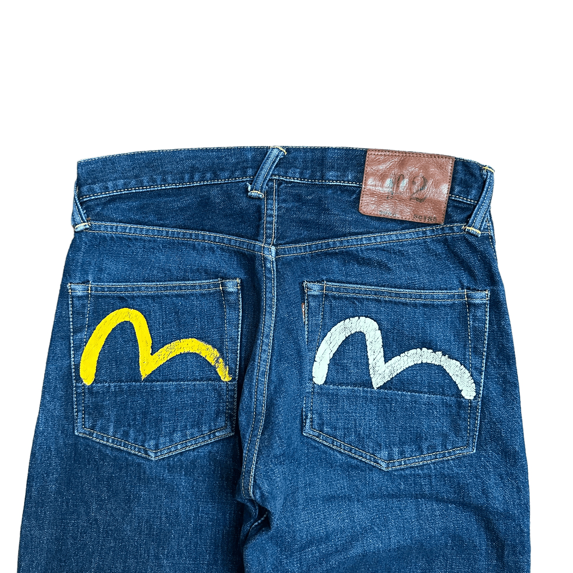 EVISU Bottom 2001/ no.2/ Gull/ Denim jeans - Known Source